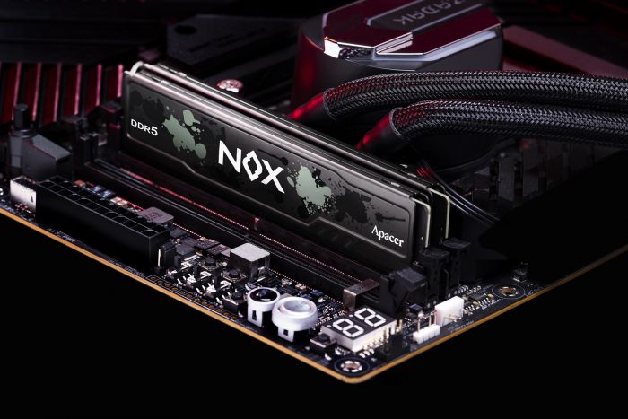 Модуль пам`ятi DDR5 8GB/5200 Apacer NOX (AH5U08G52C52RMBAA-1)