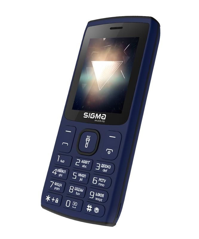 Мобiльний телефон Sigma mobile X-style 34 NRG Type-C Dual Sim Blue