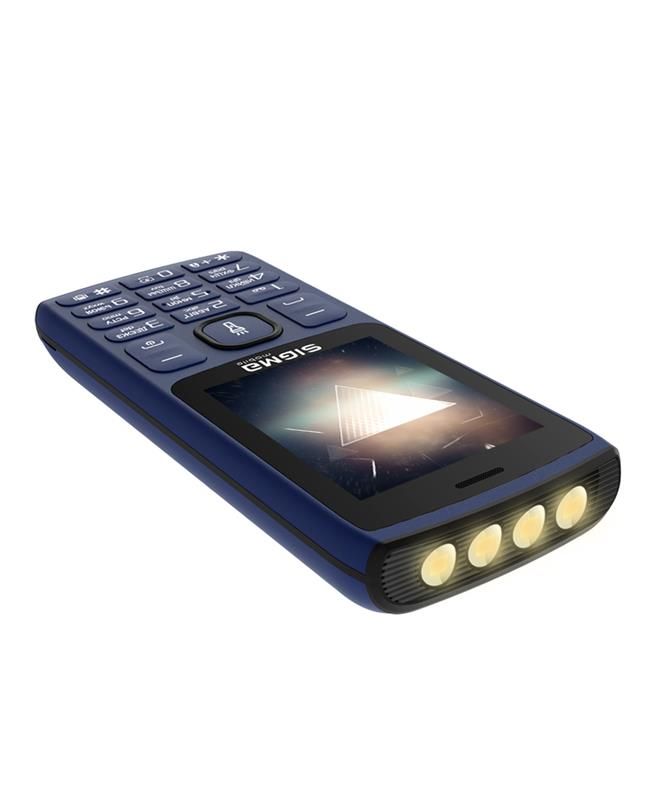 Мобiльний телефон Sigma mobile X-style 34 NRG Type-C Dual Sim Blue