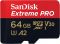 Карта пам`ятi MicroSDXC 64GB UHS-I U3 R200/W90MB/s SanDisk Extreme Pro V30 + SD-адаптер (SDSQXCU-064G-GN6MA)
