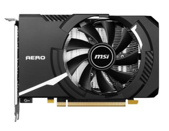 Відеокарта GF RTX 4060 8GB GDDR6 Aero ITX OC MSI (GeForce RTX 4060 AERO ITX 8G OC)