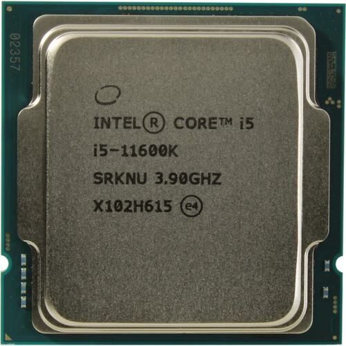 Процесор Intel Core i5 11600K 3.9GHz (12MB, Rocket Lake, 95W, S1200) Tray (CM8070804491414)