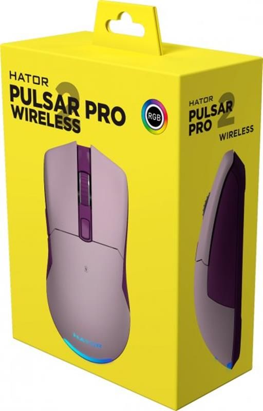 Миша бездротова Hator Pulsar 2 Pro Wireless Lilac (HTM-534)