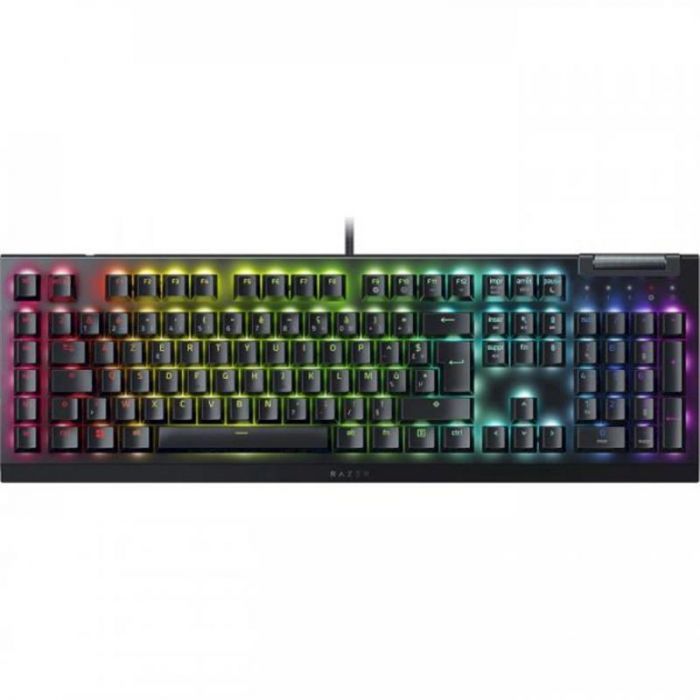 Клавіатура Razer BlackWidow V4 X Yellow Switch RU Black (RZ03-04702500-R3R1)