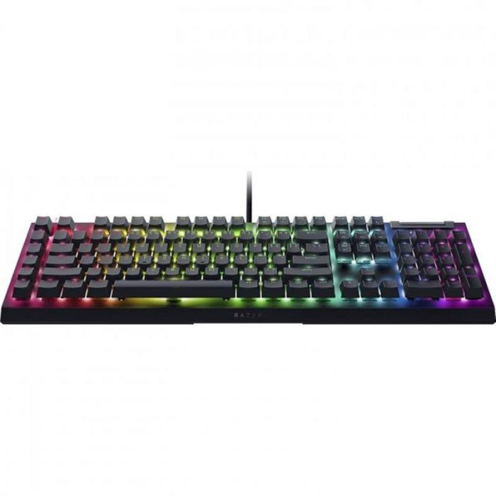 Клавіатура Razer BlackWidow V4 X Yellow Switch RU Black (RZ03-04702500-R3R1)