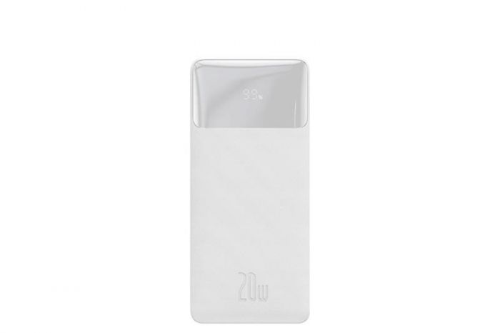 Універсальна мобільна батарея Baseus Bipow 20000 mAh White (PPDML-M02) (1283126558771)