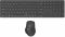 Комплект (клавіатура, миша) бездротовий Rapoo 9800M Wireless Dark Grey