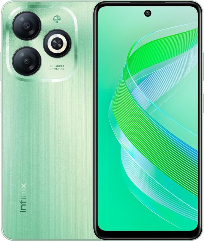 Смартфон Infinix Smart 8 X6525 4/64GB Dual Sim Crystal Green