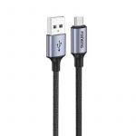 Кабель Foneng X95 Metal Head Braided Cable USB - USB-C 3A 1.2м Black (X95-CA-TC)