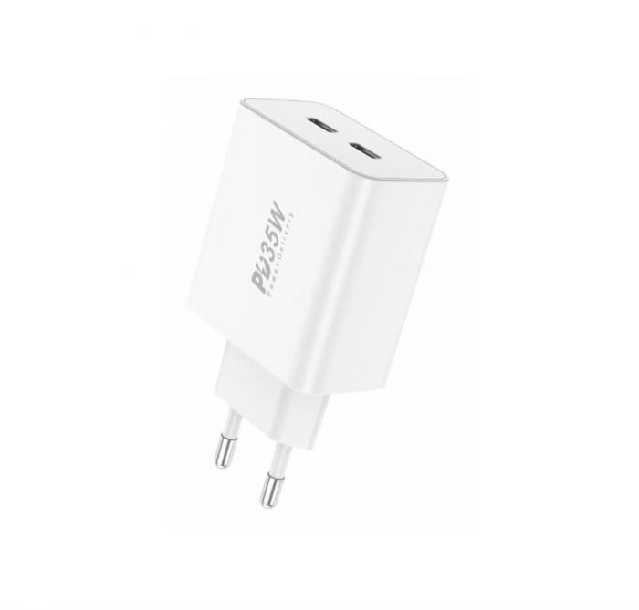 Мережевий зарядний пристрій Foneng EU50 PD35W Fast Charger (2USBх3A) White (EU50-CH)