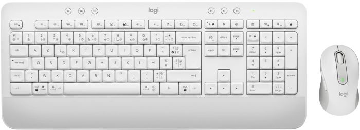 Комплект (клавіатура, мишка) бездротовий Logitech MK650 Combo for Business White (920-011032)