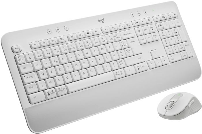 Комплект (клавіатура, мишка) бездротовий Logitech MK650 Combo for Business White (920-011032)