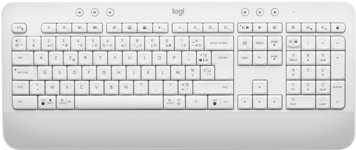 Комплект (клавіатура, мишка) бездротовий Logitech MK650 Combo for Business White (920-011032)