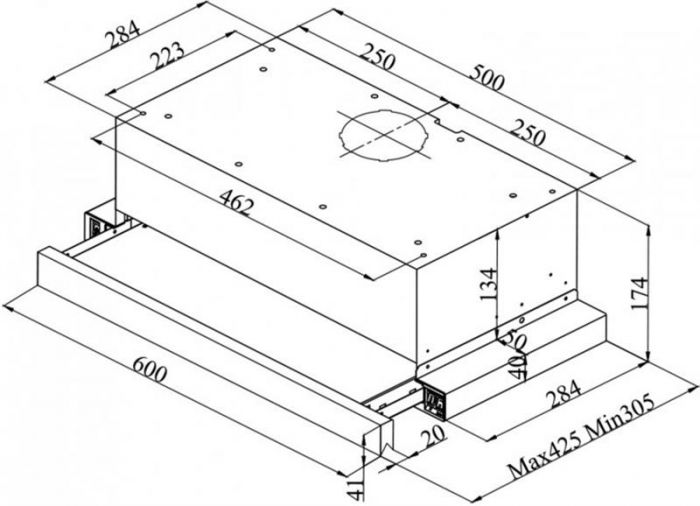 Витяжка Beko HNT61310X