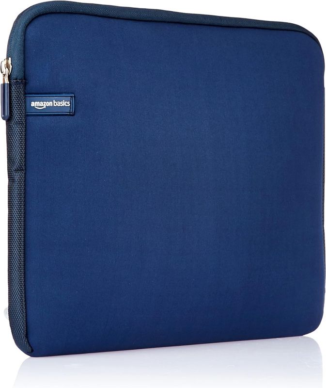 Чохол для ноутбука Amazon Basics Sleeve 15.6" Navy Blue (BO1EFMIL4U)