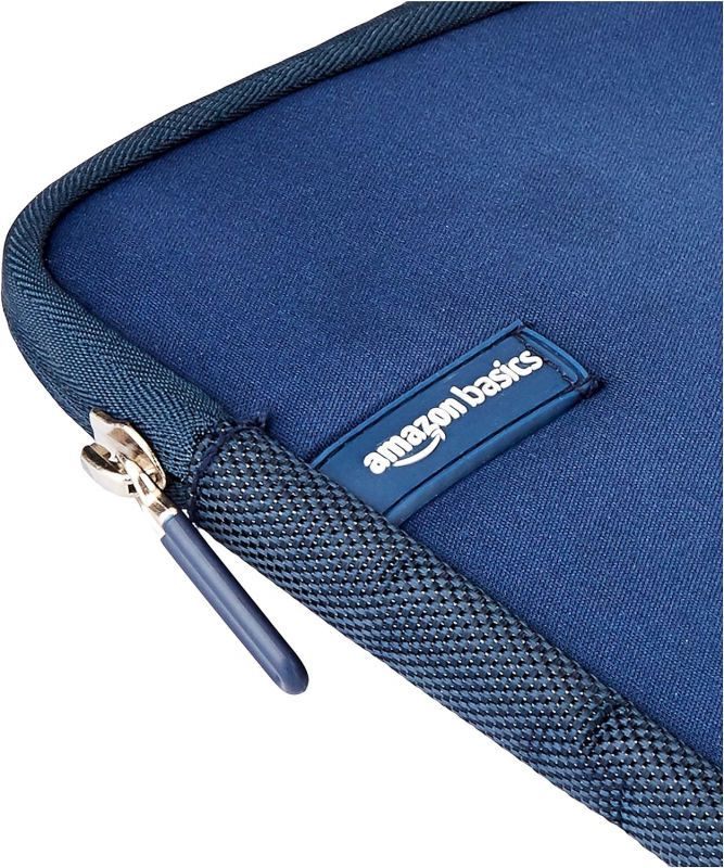 Чохол для ноутбука Amazon Basics Sleeve 15.6" Navy Blue (BO1EFMIL4U)