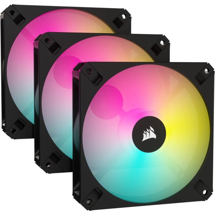 Вентилятор Corsair iCUE AR120 Digital RGB 120mm PWM Fan Triple Pack Black (CO-9050167-WW)