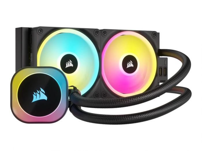 Система водяного охолодження Corsair iCUE Link H100i RGB Liquid CPU Cooler Black (CW-9061001-WW)