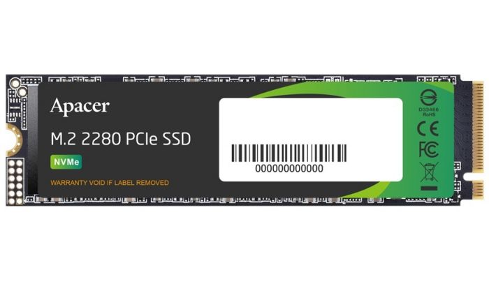 Накопичувач SSD 1TB Apacer AS2280Q4L M.2 2280 PCIe 4.0 x4 3D TLC (AP1TBAS2280Q4L-1)