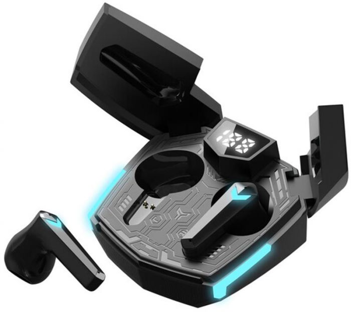 Bluetooth-гарнітура Canyon Doublebee GTWS-2 Gaming Black (CND-GTWS2B)