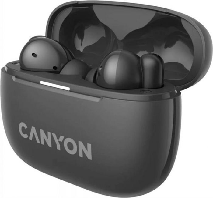 Bluetooth-гарнітура Canyon OnGo TWS-10 ANC ENC Black (CNS-TWS10BK)