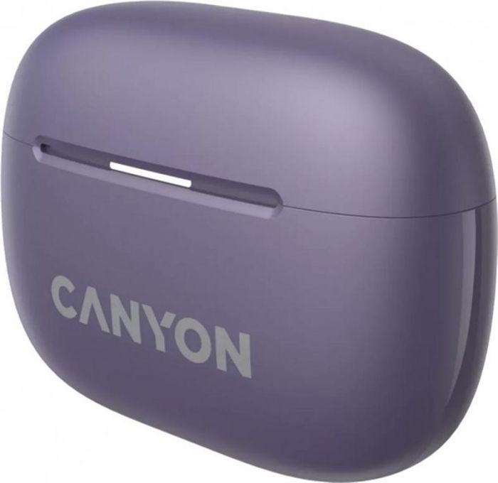 Bluetooth-гарнітура Canyon OnGo TWS-10 ANC ENC Purple (CNS-TWS10PL)