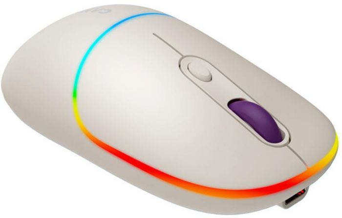 Миша бездротова Canyon MW-22 Dual Band RGB Wireless Rice (CNS-CMSW22RC)