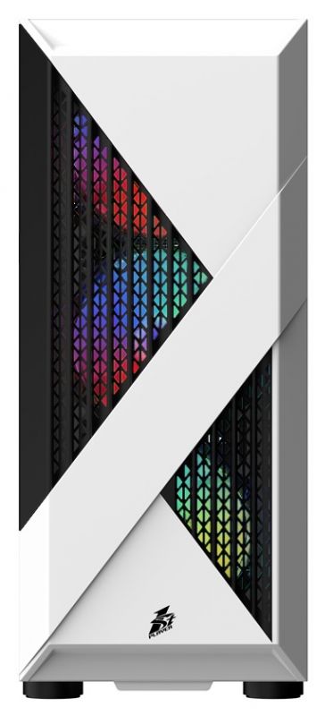 Корпус 1stPlayer F3-A-WH-4F1 White без БЖ