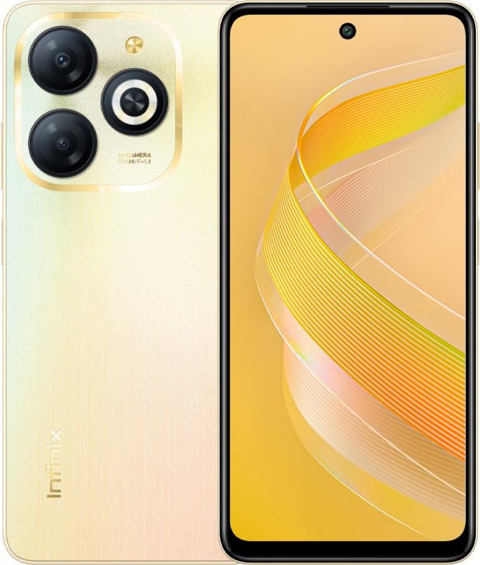 Смартфон Infinix Smart 8 X6525 3/64GB Dual Sim Shiny Gold