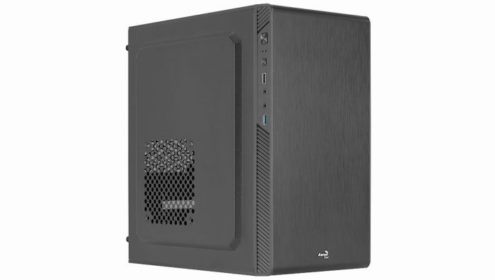 Корпус AeroCool CS-106-S-BK-v1 (ACCX-PC13005.11) Black + БЖ VX Plus 450 450W