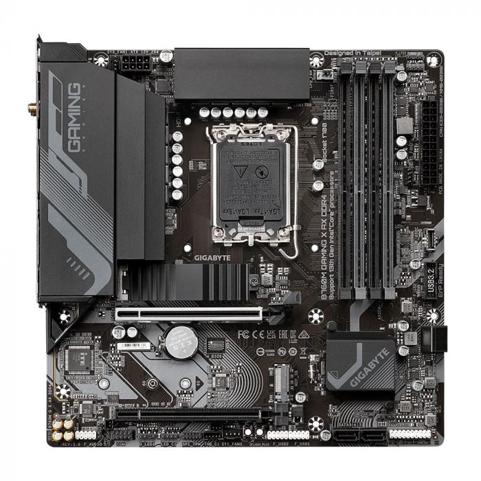 Материнська плата Gigabyte B760M Gaming X AX DDR4 Socket 1700