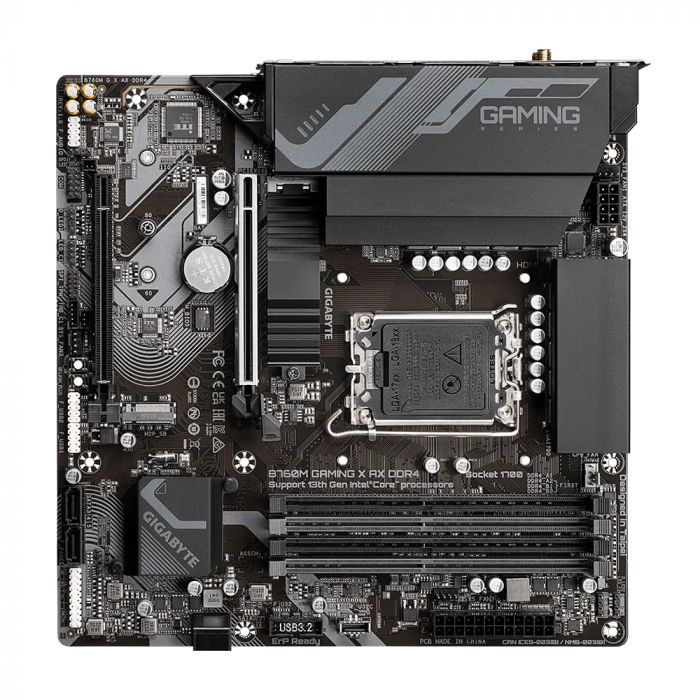 Материнська плата Gigabyte B760M Gaming X AX DDR4 Socket 1700