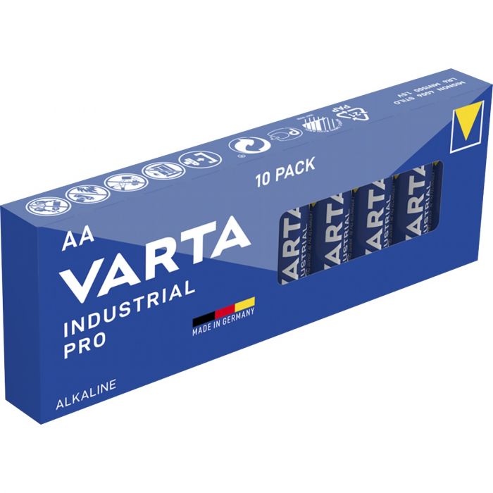 Батарейки Varta Industrial PRO AA 10 шт (4008496882076)