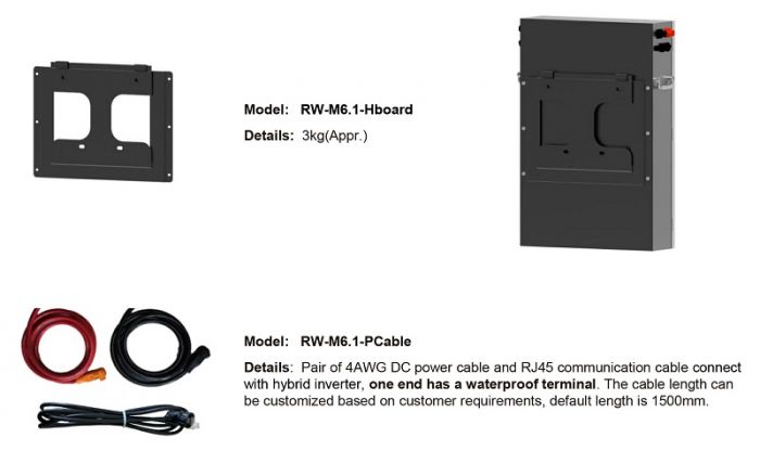 Акумуляторна батарея Deye RW-M6.1 51.2V 120AH (RW-M6.1)