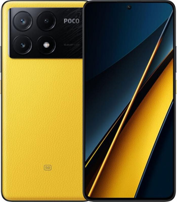 Смартфон Xiaomi Poco X6 Pro 5G 8/256GB Dual Sim Yellow EU_