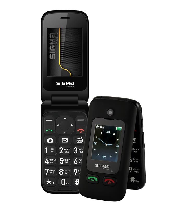 Мобiльний телефон Sigma mobile Comfort 50 Shell Duo Type-C Dual Sim Black (4827798212523)