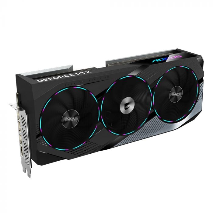 Відеокарта GF RTX 4070 Super 12GB GDDR6X Aorus Master Gigabyte (GV-N407SAORUS M-12GD)