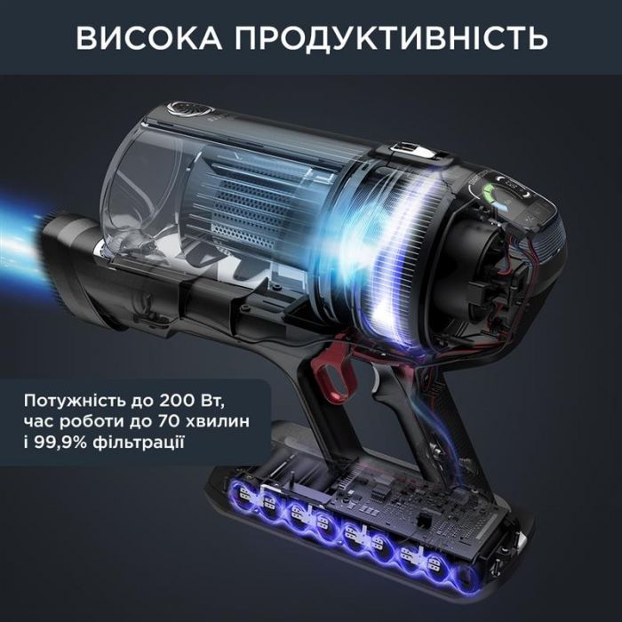 Акумуляторний пилосос Rowenta X-Force Flex 14.60 Auto Animal RH9958WA