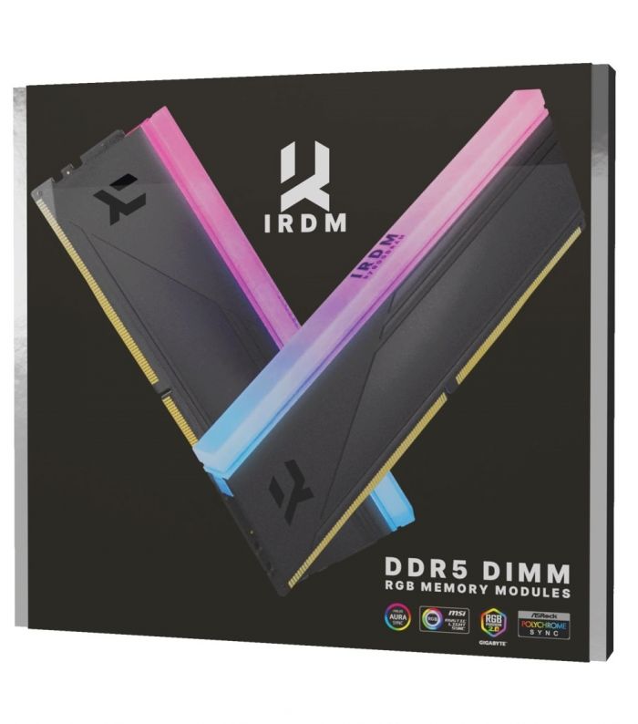 Модуль пам`ятi DDR5 2x16GB/5600 Goodram IRDM RGB Black (IRG-56D5L30S/32GDC)