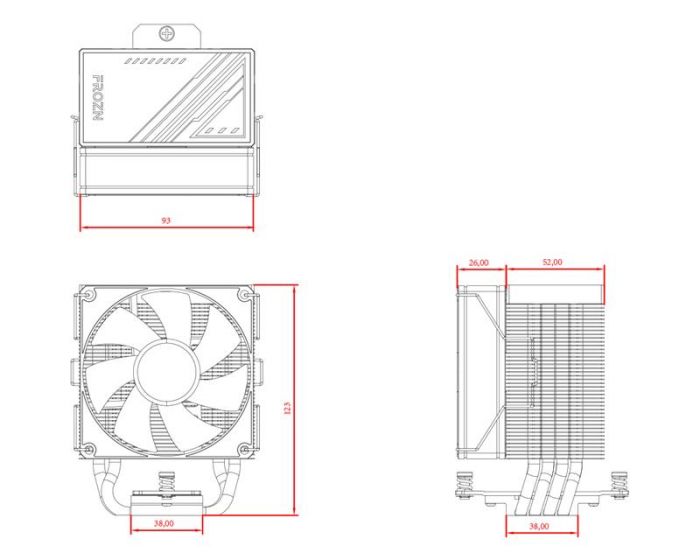 Кулер процесорний ID-Cooling Frozn A400 Black