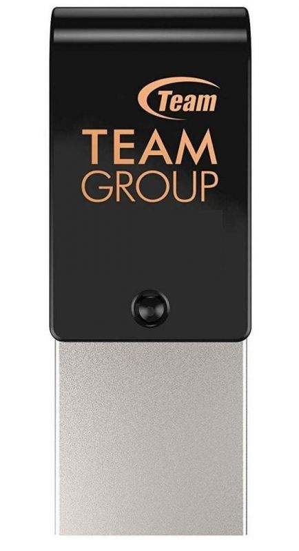 Флеш-накопичувач USB3.1 256GB OTG Type-C Team M181 Black (TM1813256GB01)