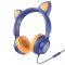 Гарнітура Hoco W36 Cat Ear Midnight Blue (W36MB)