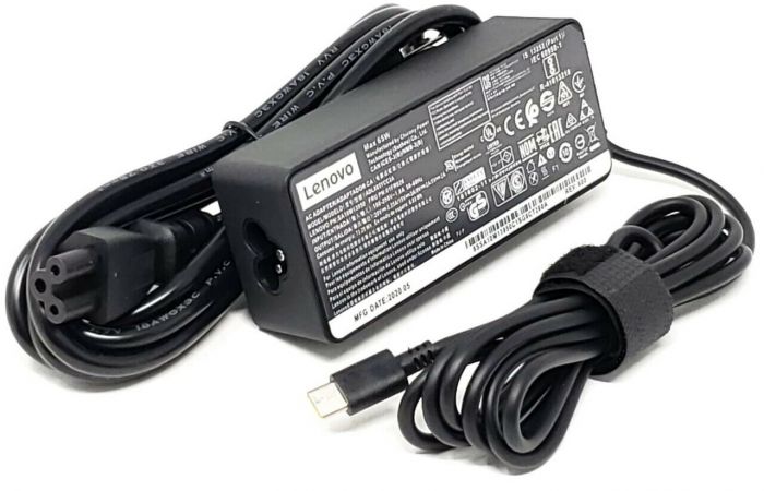 Блок живлення Lenovo 20V 65W 3.25A USB Type-C + каб. живл. (4X20M26278)