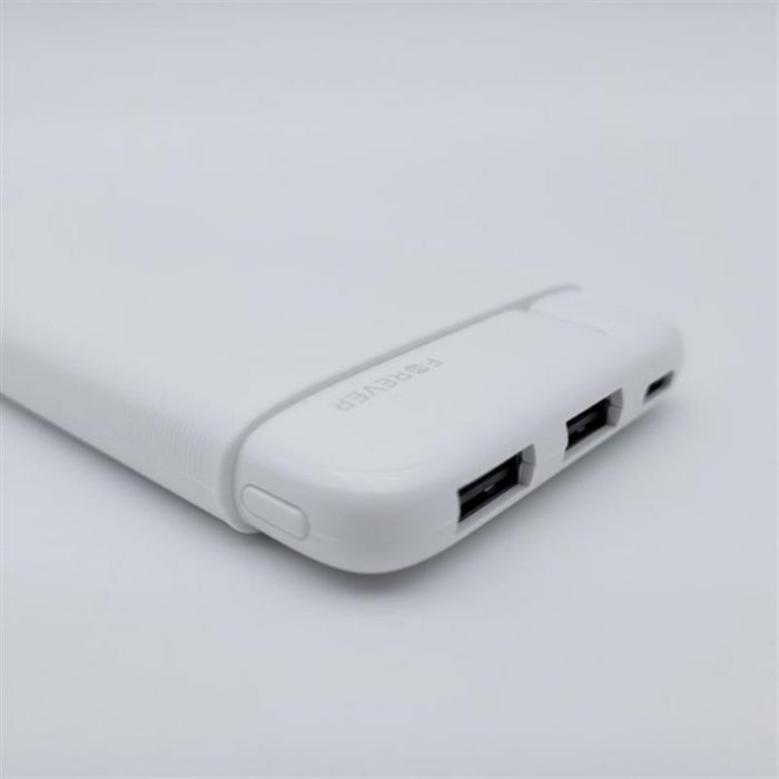 Універсальна мобільна батарея Forever TB-100M 10000mAh White (1283126565106)