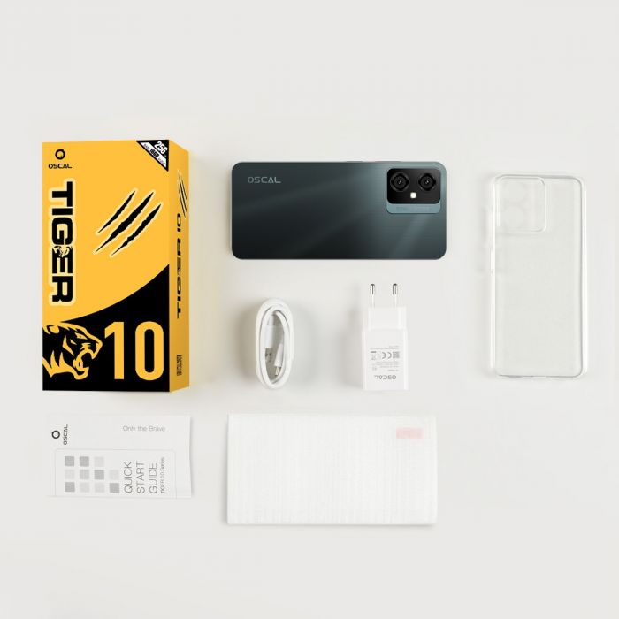 Смартфон Oscal Tiger 10 8/256GB Dual Sim Stardust Grey