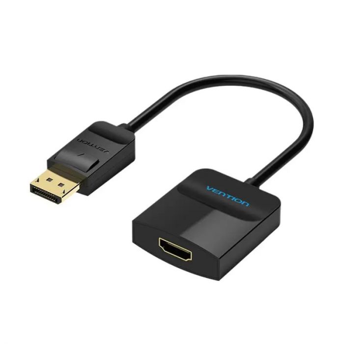 Перехідник Vention DisplayPort - HDMI, 0.2 m (HBGBB)