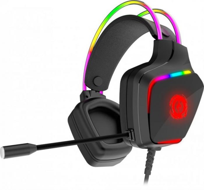 Гарнітура Canyon Darkless GH-9A Gaming 3.5 мм RGB Black (CND-SGHS9A)