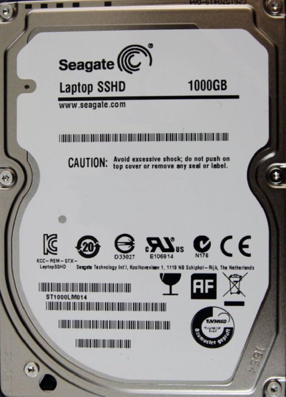 Накопичувач HDD 2.5" SATA 1Tb Seagate Solid State Hybrid SATA III, 64Mb (ST1000LM014)