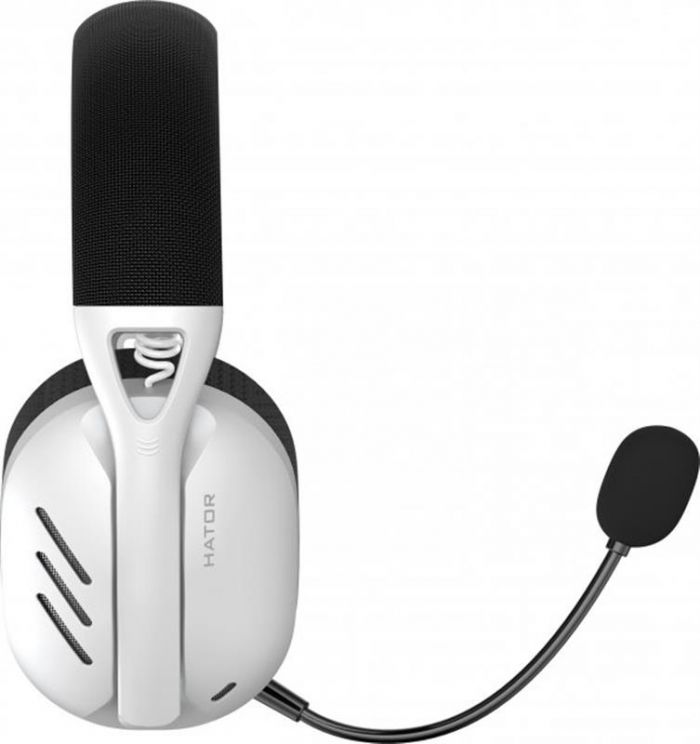 Bluetooth-гарнiтура Hator Hyperpunk 2 Wireless Tri-mode Black/White (HTA-856)