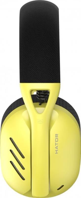 Bluetooth-гарнiтура Hator Hyperpunk 2 Wireless Tri-mode Black/Yellow (HTA-857)